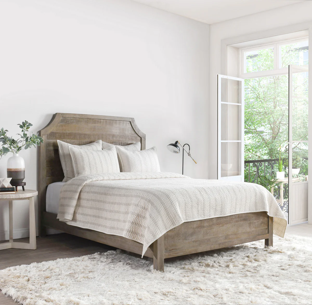 Abram Quilt Collection - Eggshell - Image 10