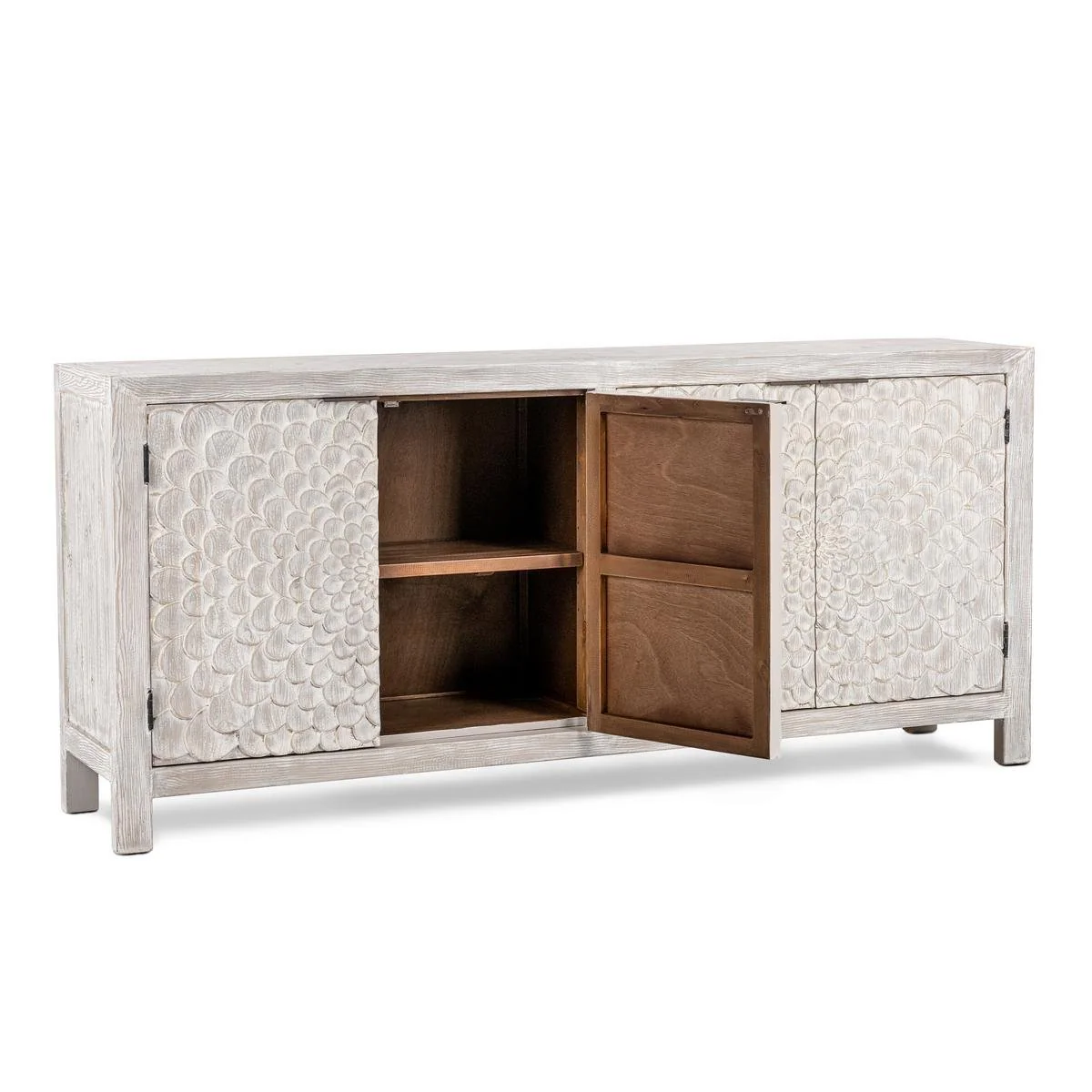 Astrid 4Dr Cabinet - Vintage Cream - Image 3