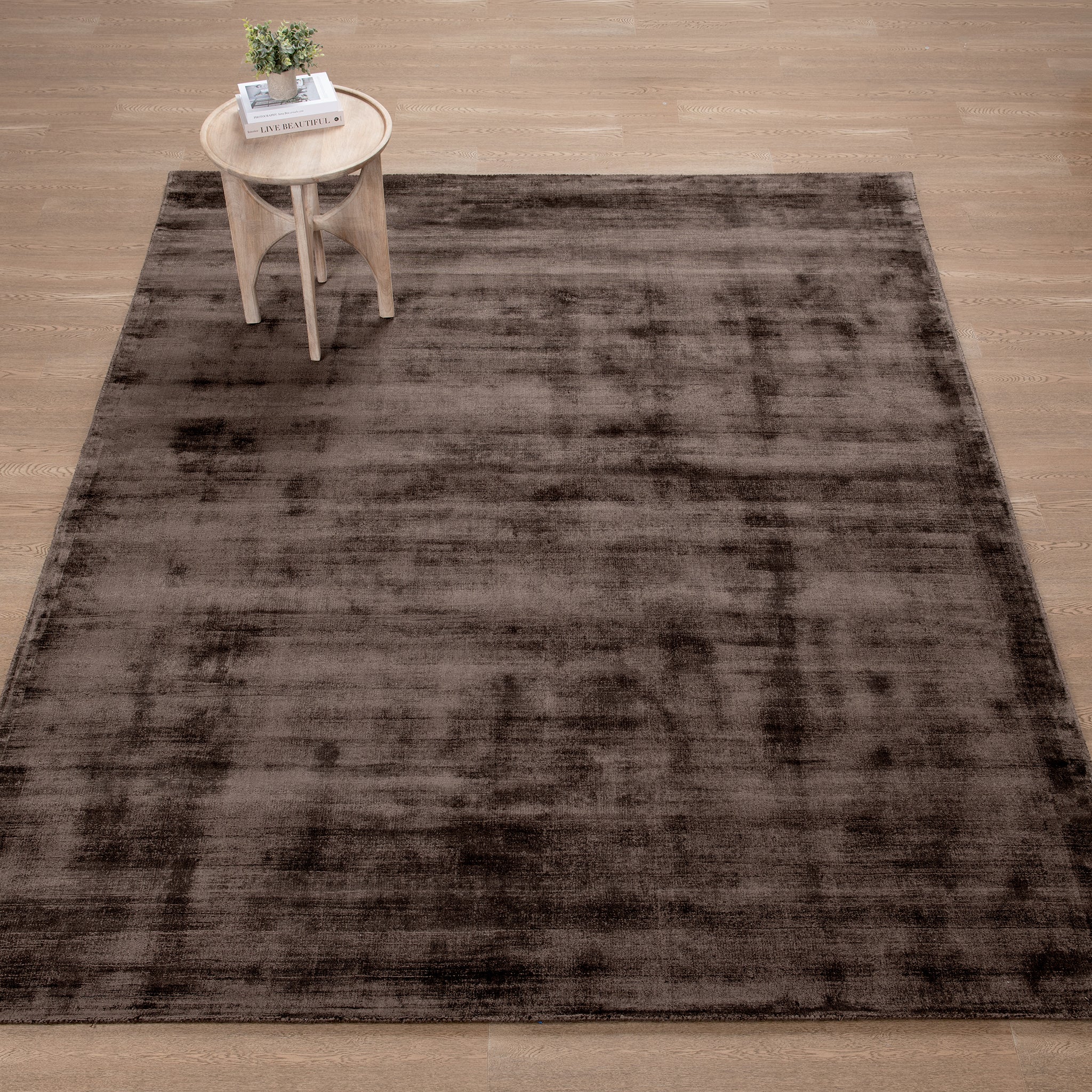 Berlin Distressed Rug - Ganache Brown - Image 15