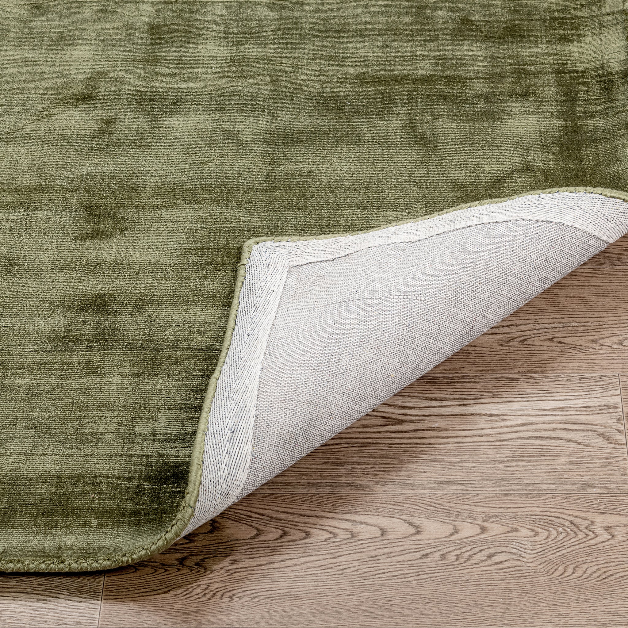 Berlin Distressed Rug - Olive Green - Image 14