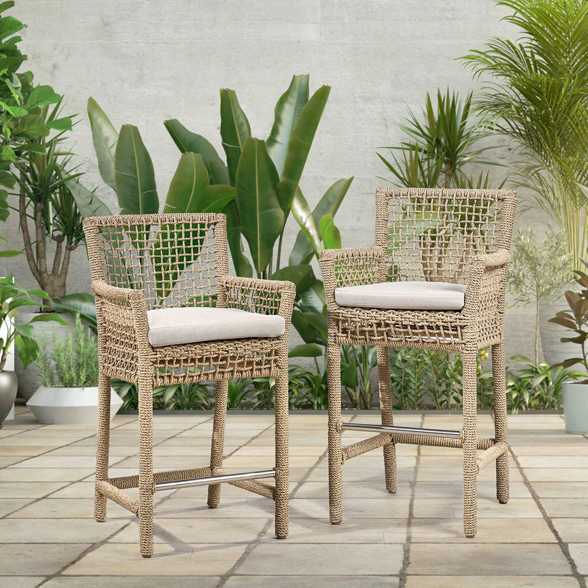 Brisbane Outdoor Counter Stool - Image 8