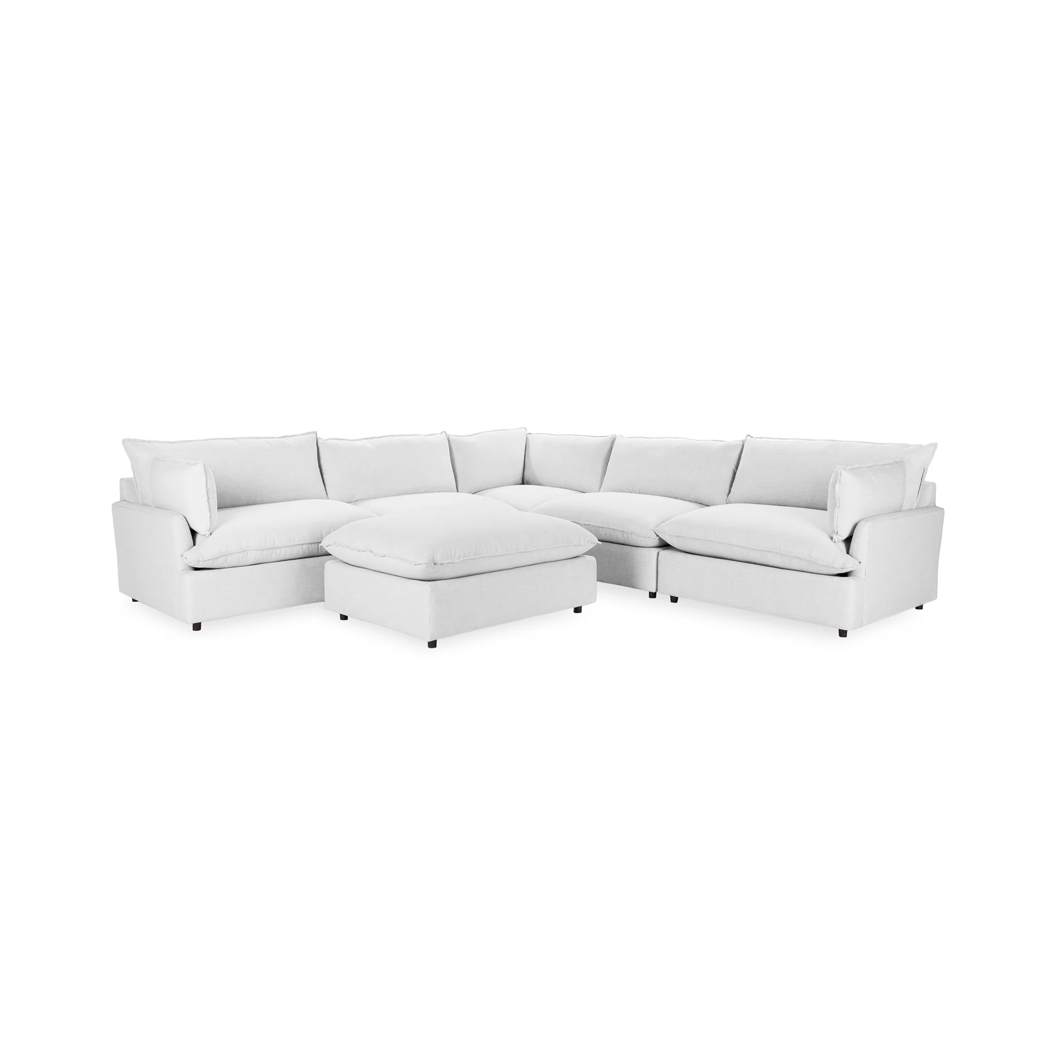 Caplan 6-Piece Modular Sectional w/ Ottoman - Image 44