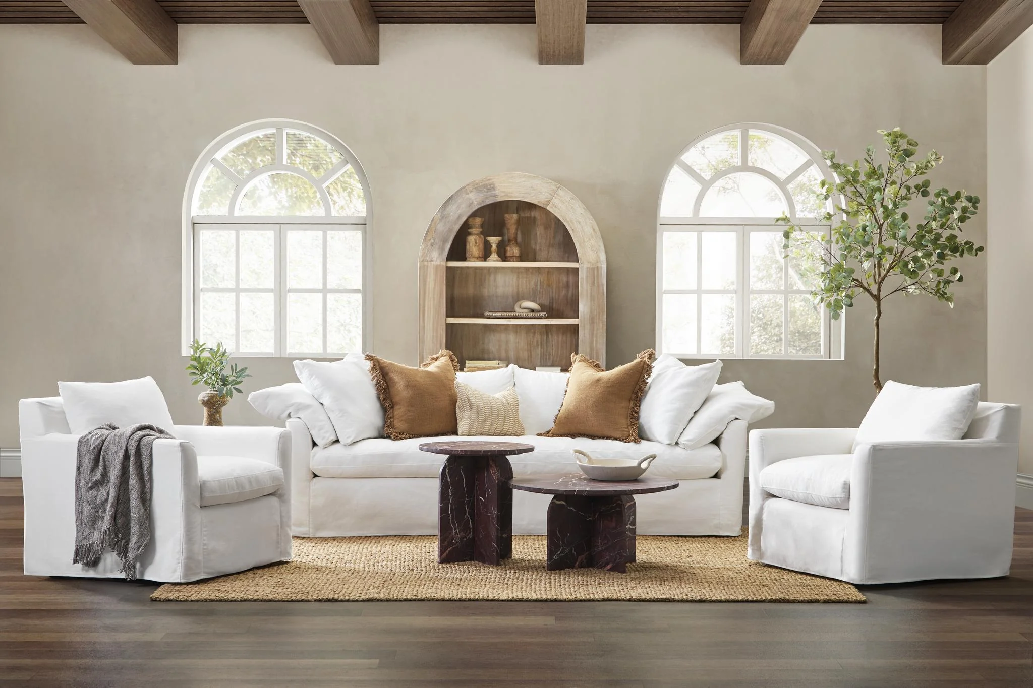 Cassiano Slip Cover Sofa - Image 47