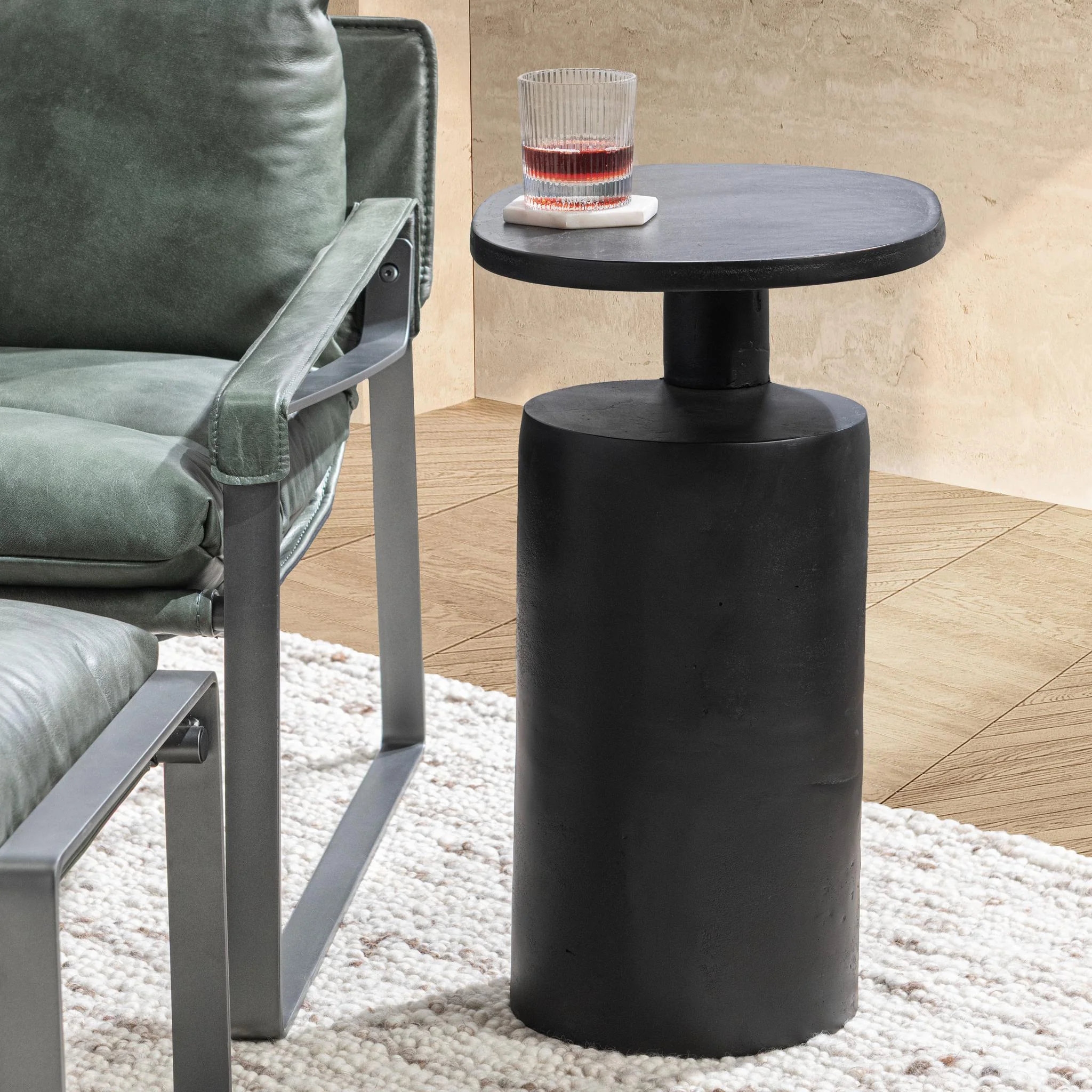 Decklyn Accent Table - Black - Image 7