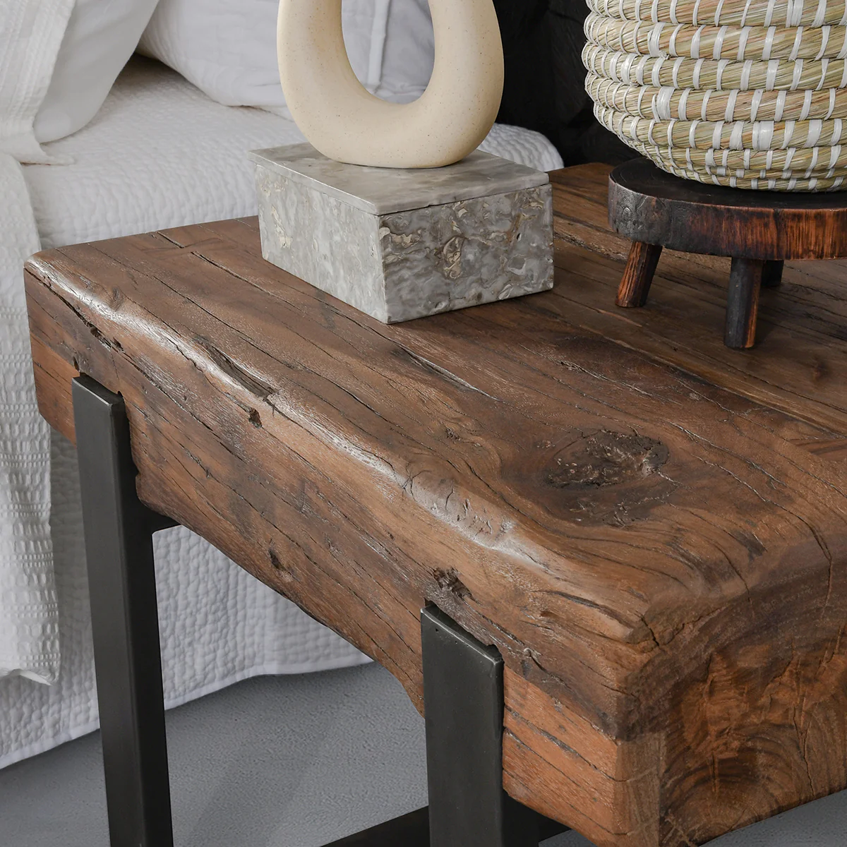 Duarte End Table - Rustic Brown - Image 5