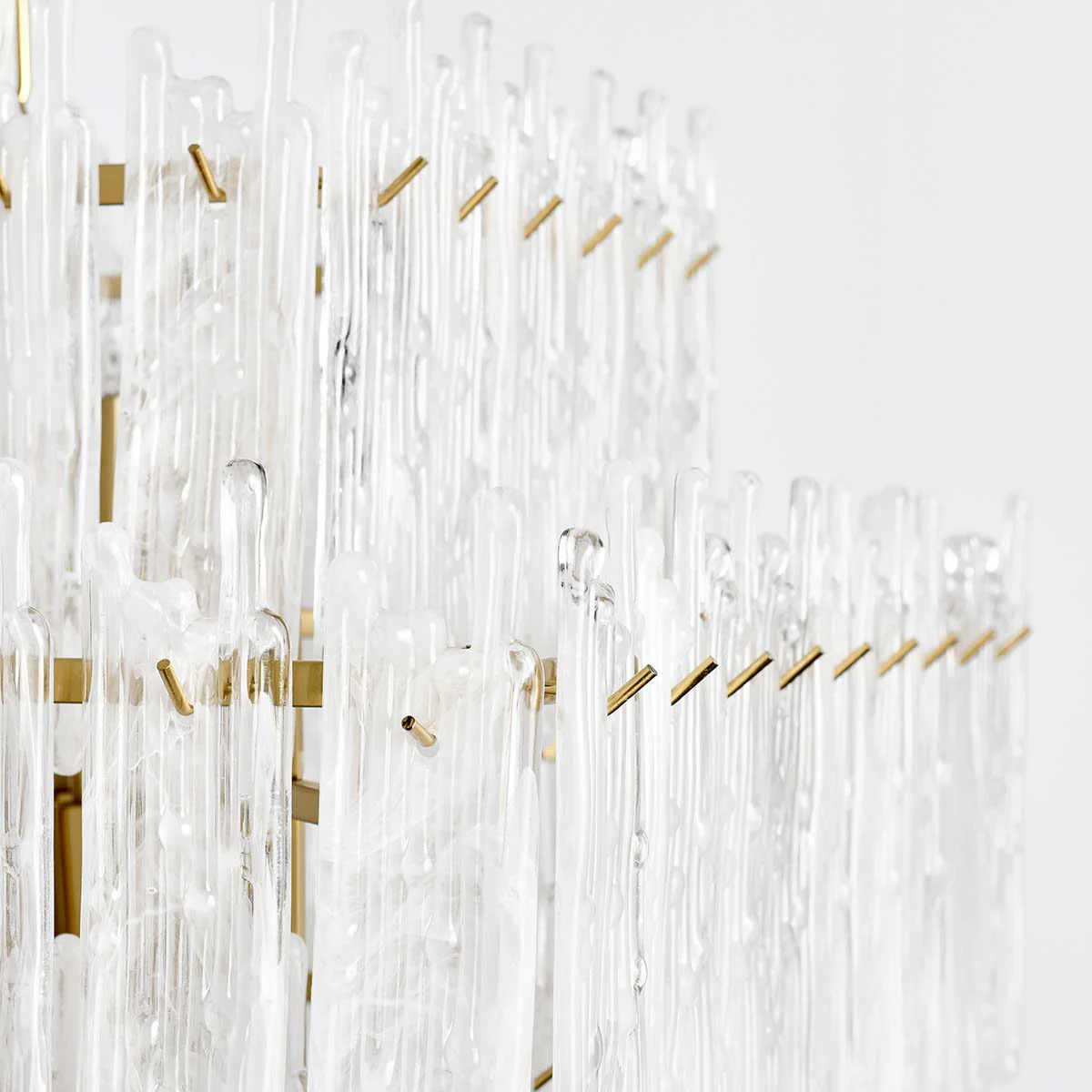 Everly Glass Square Chandelier - Image 6