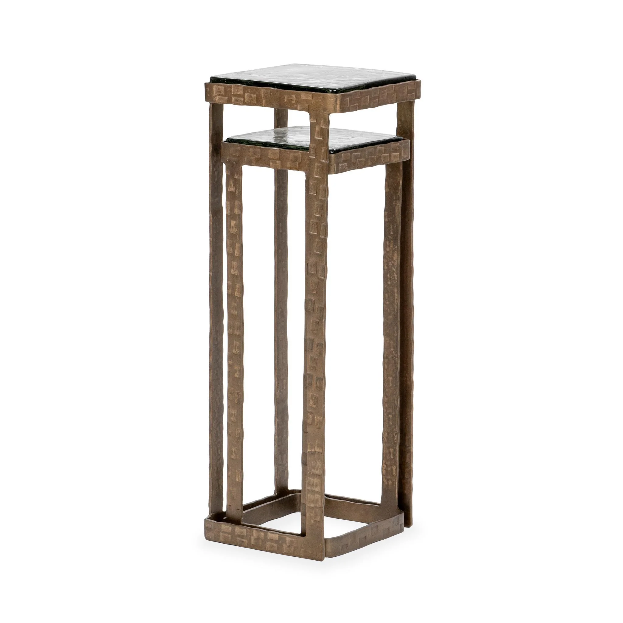 Gillian Nesting Accent Tables, Set of 2 - Brass - Image 3