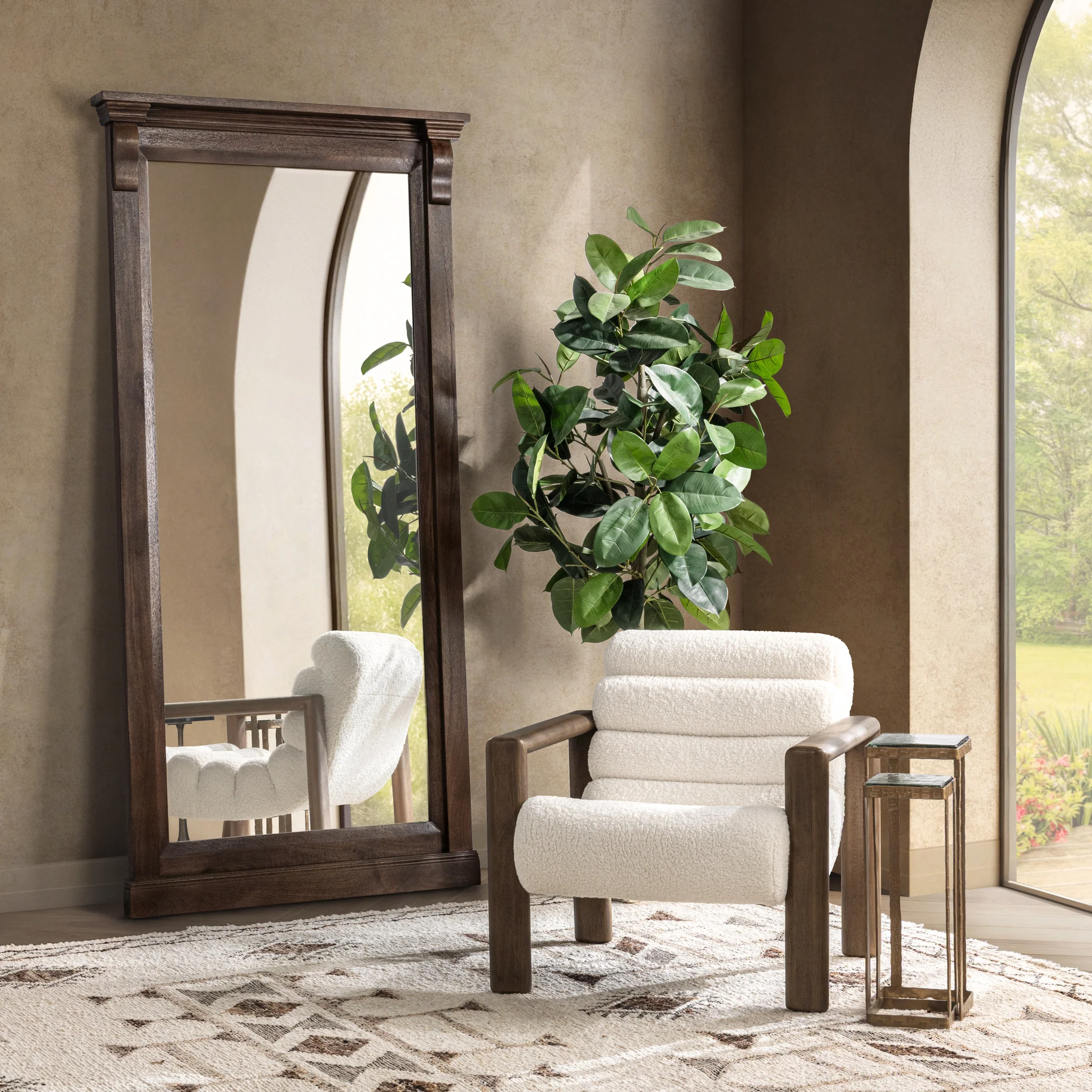 Gillian Nesting Accent Tables, Set of 2 - Brass - Image 7