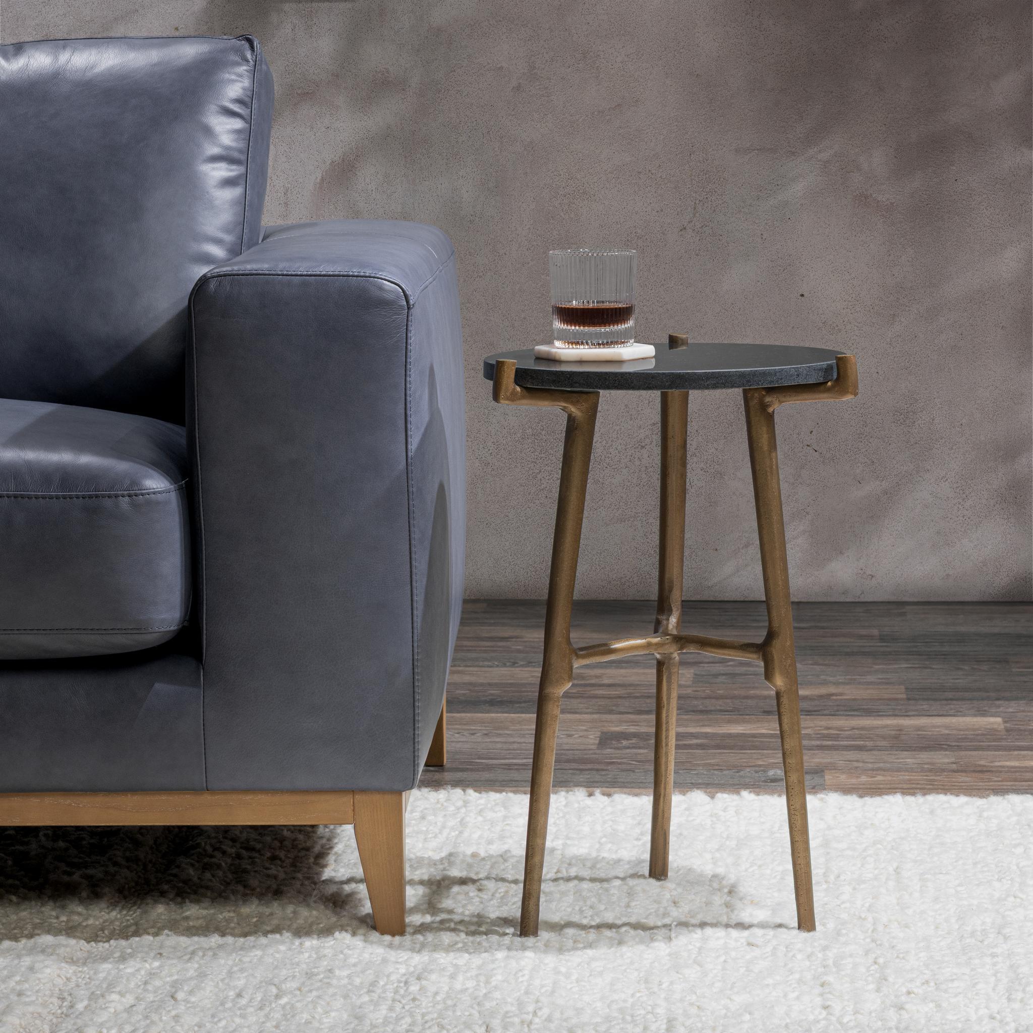 Halley Accent Table - Black - Image 6