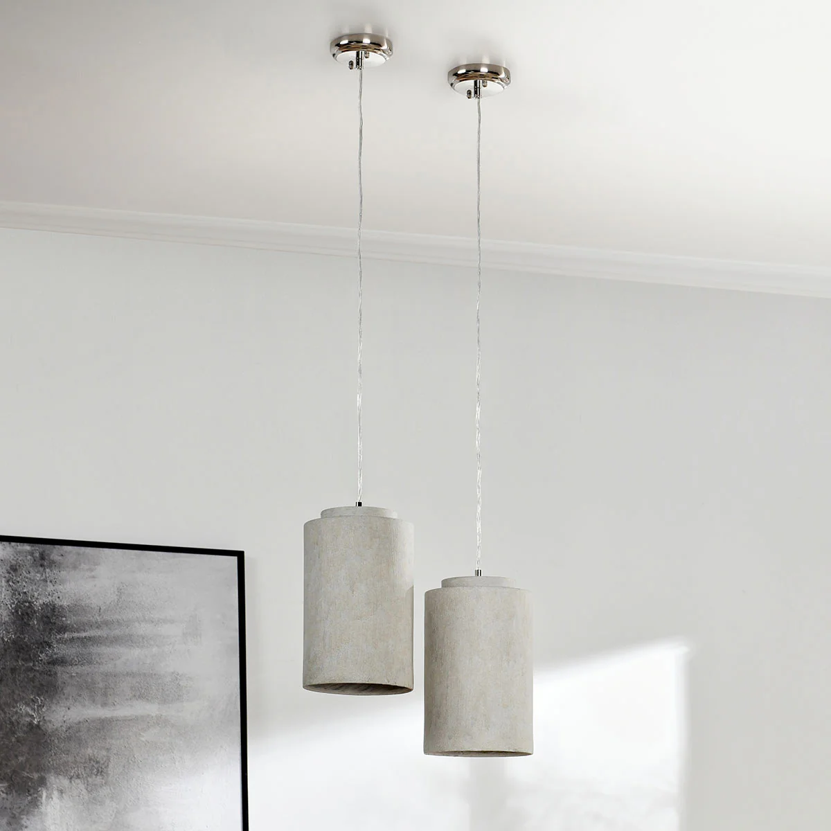 Joel Concrete Round Pendant - Image 5