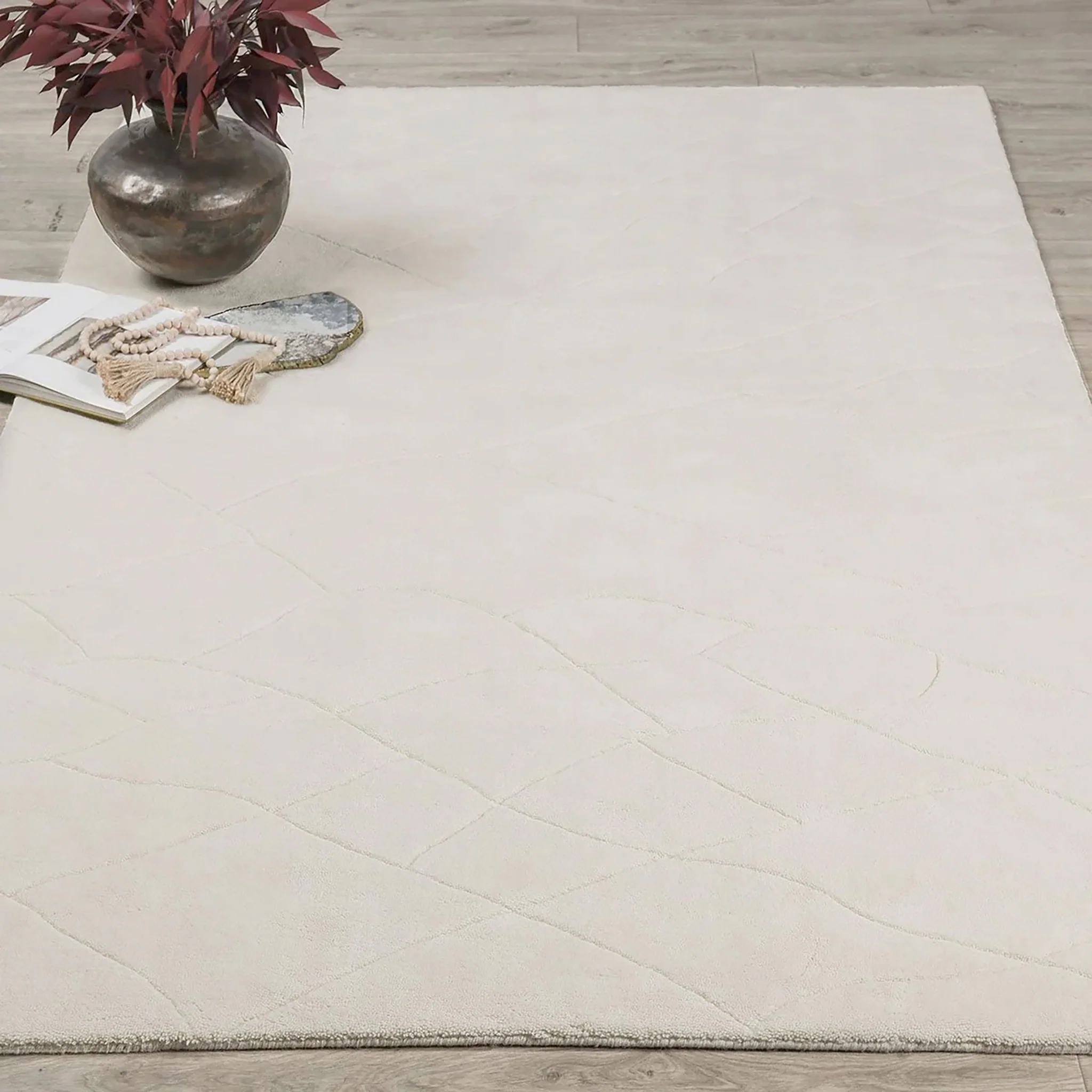 Lucerne Wool Rug - Ivory - Image 15