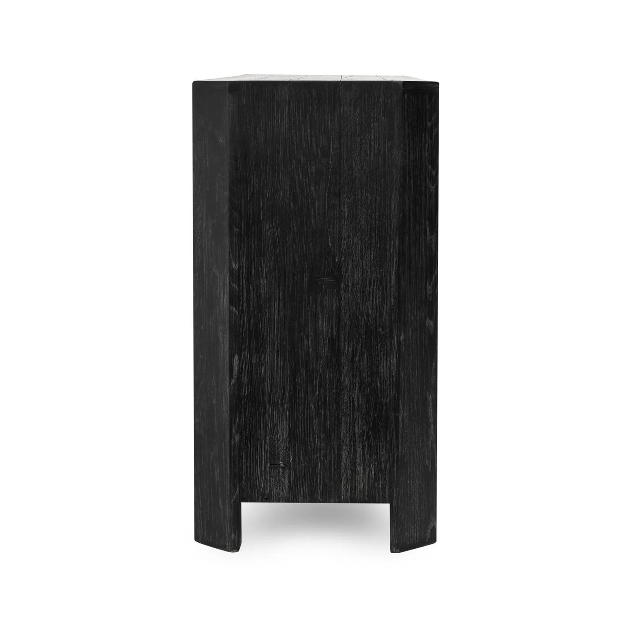 Macarthur 4 Door Cabinet - Aged Black - Image 3