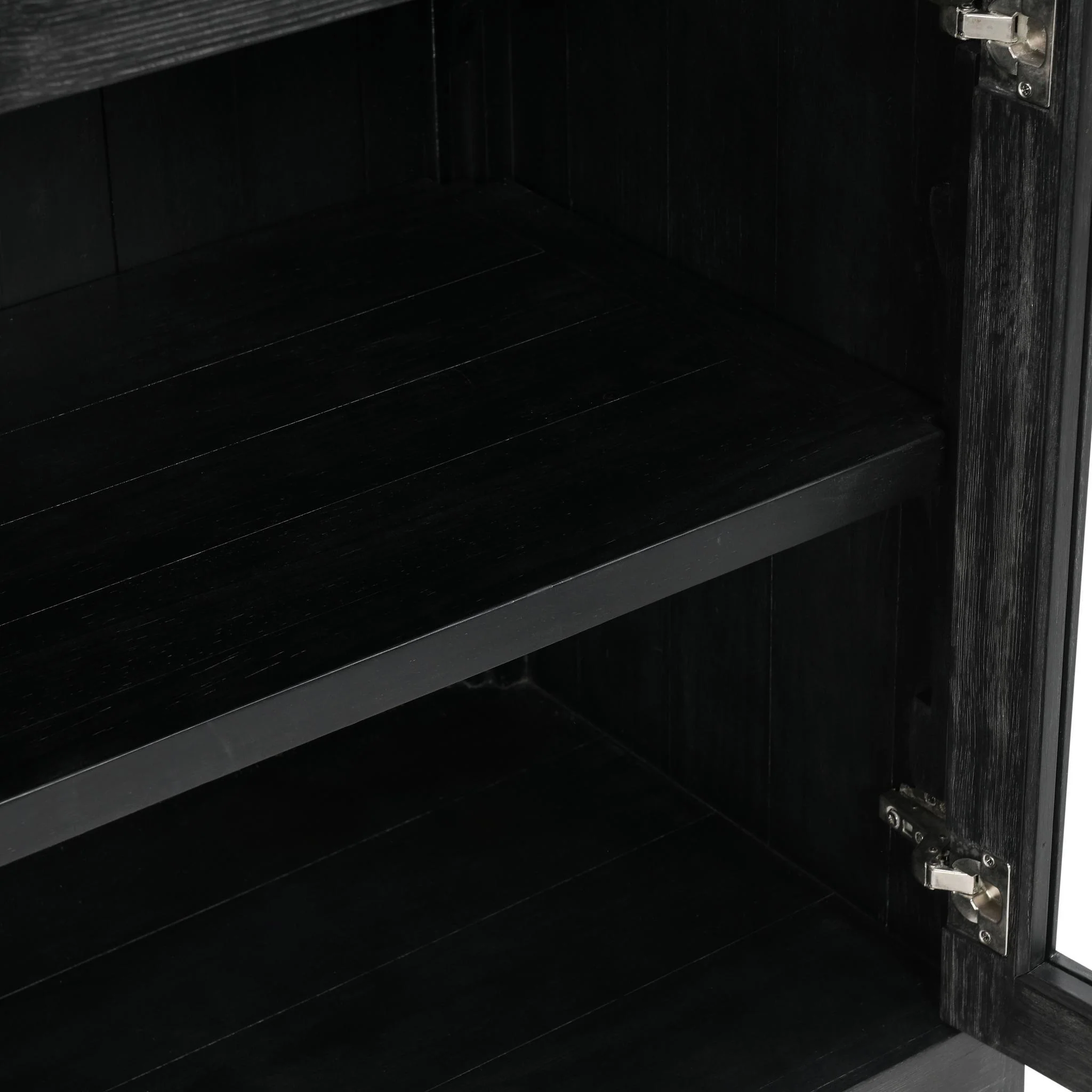 Macarthur 4 Door Cabinet - Aged Black - Image 8