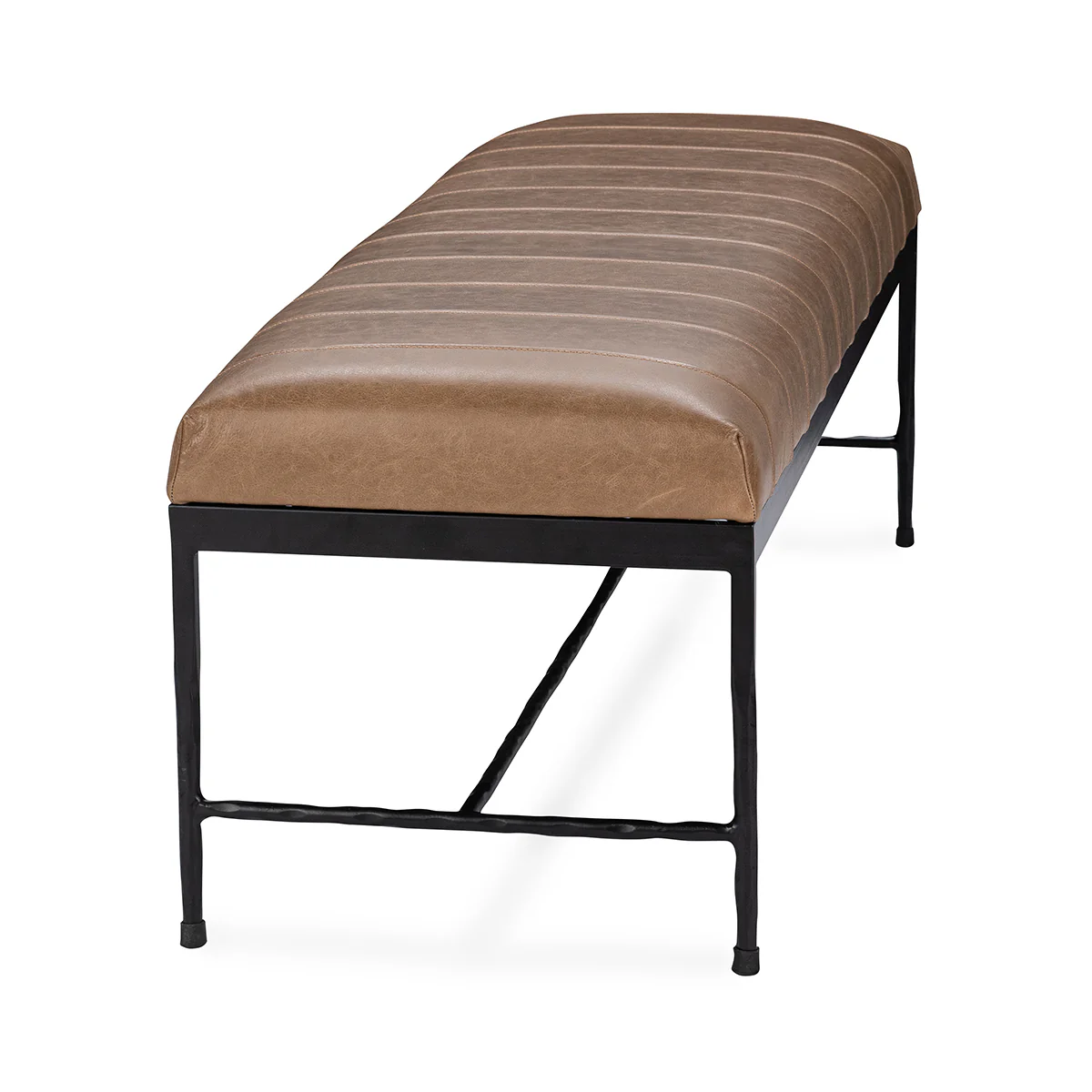 Madeleine Accent Bench - Dune Walnut - Image 3