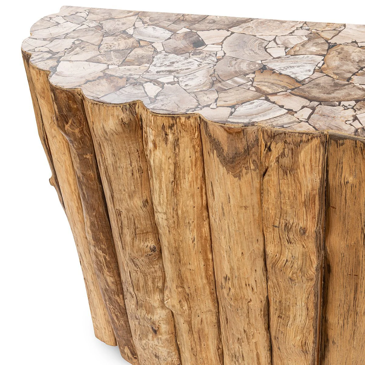 Norwest Console Table - Natural - Image 7