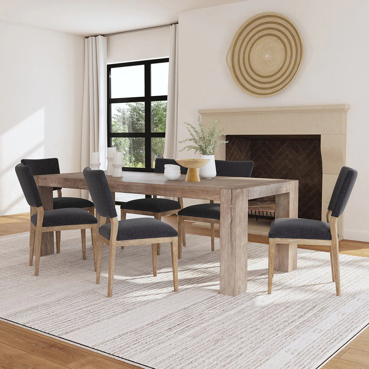 Phillip Upholstered Dining Chair Set of 2 - Image 9