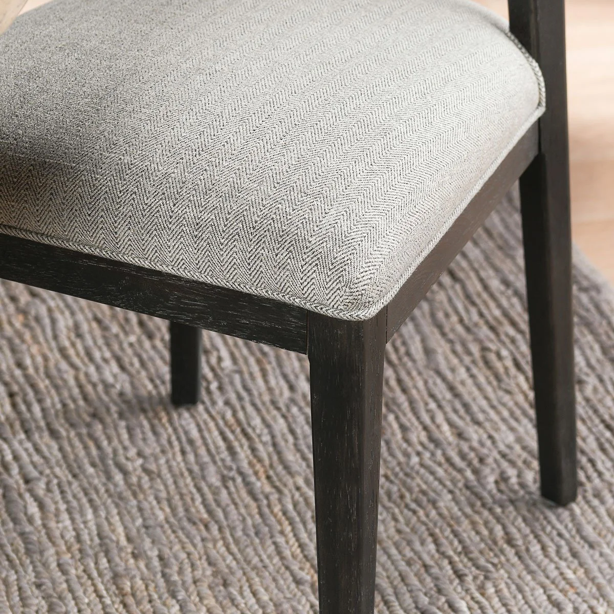 Phillip Upholstered Dining Chair Set of 2 - Sand - Image 5