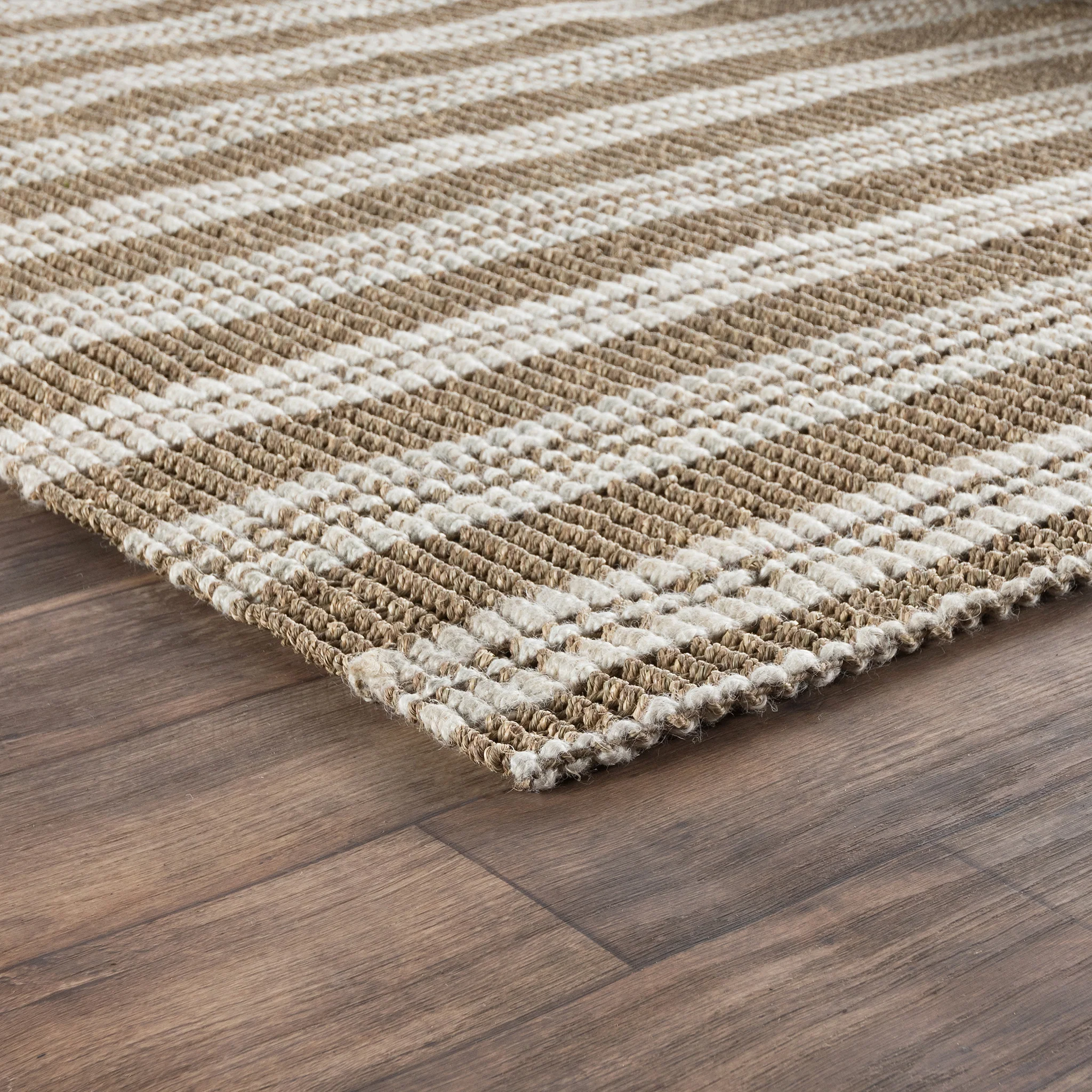 Seagrass Cabana Stripe Rug -  Ivory - Image 9