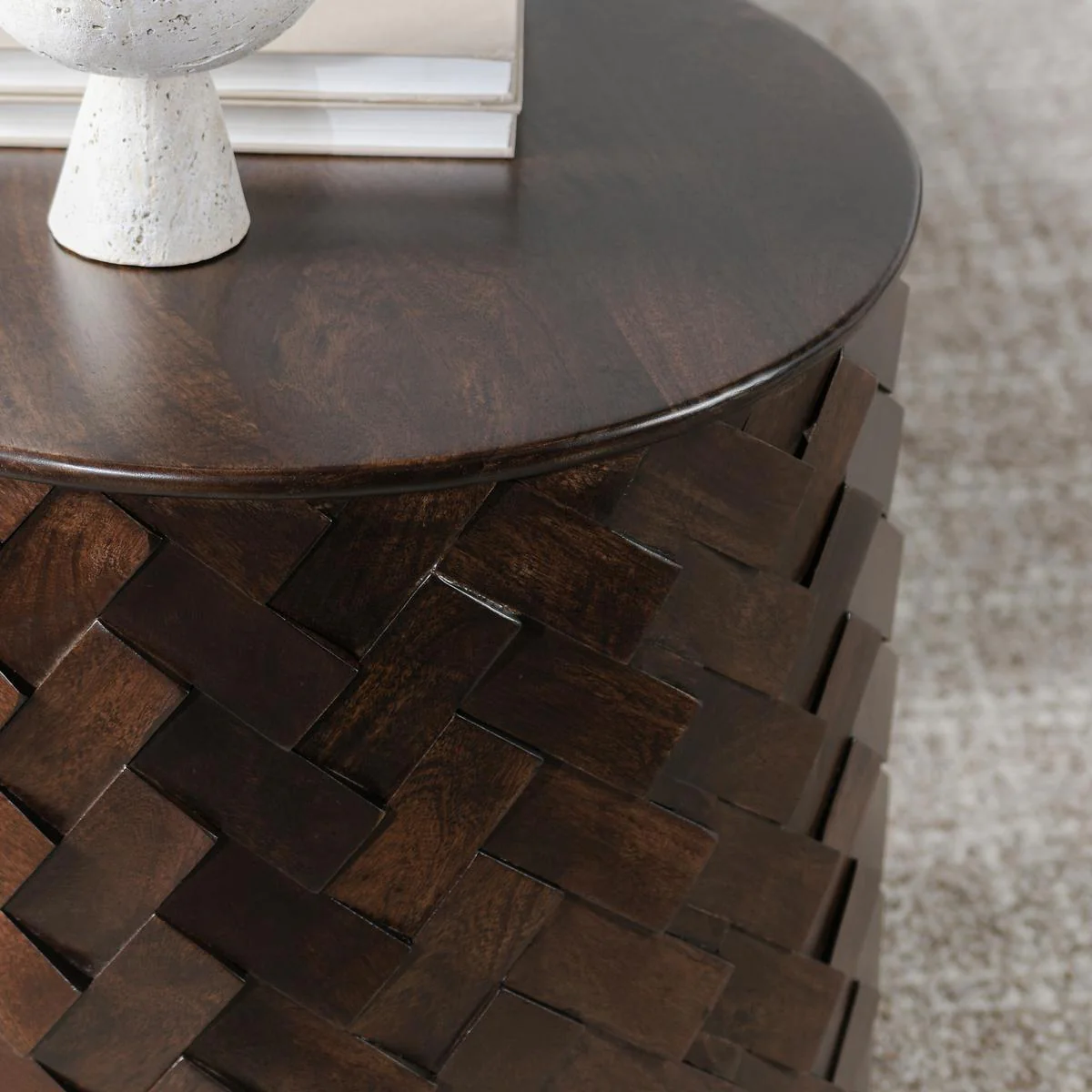 Shira End Table - Kona Brown - Image 5