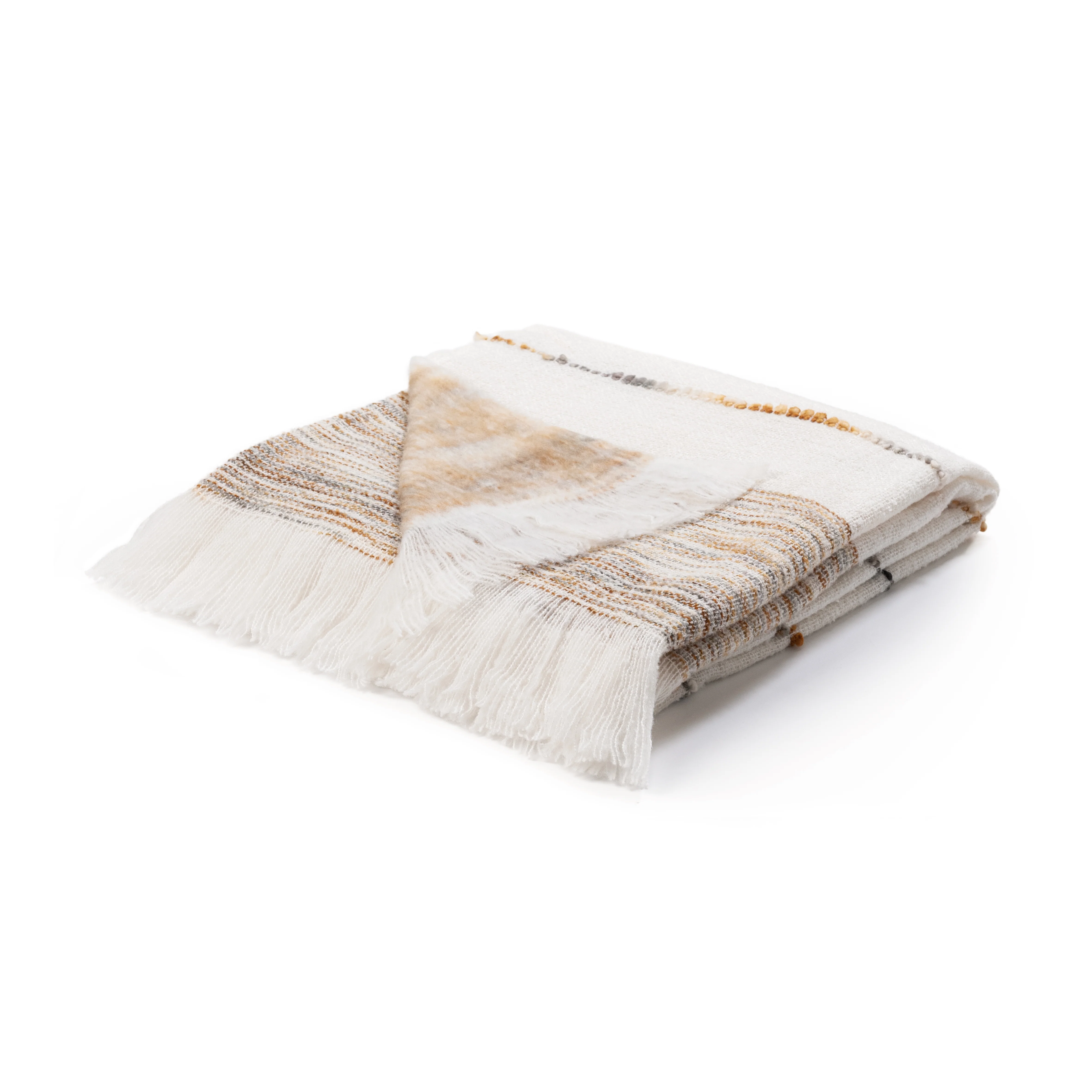 TC Albedo Throw 50x70 - Ivory/Rust - Image 5