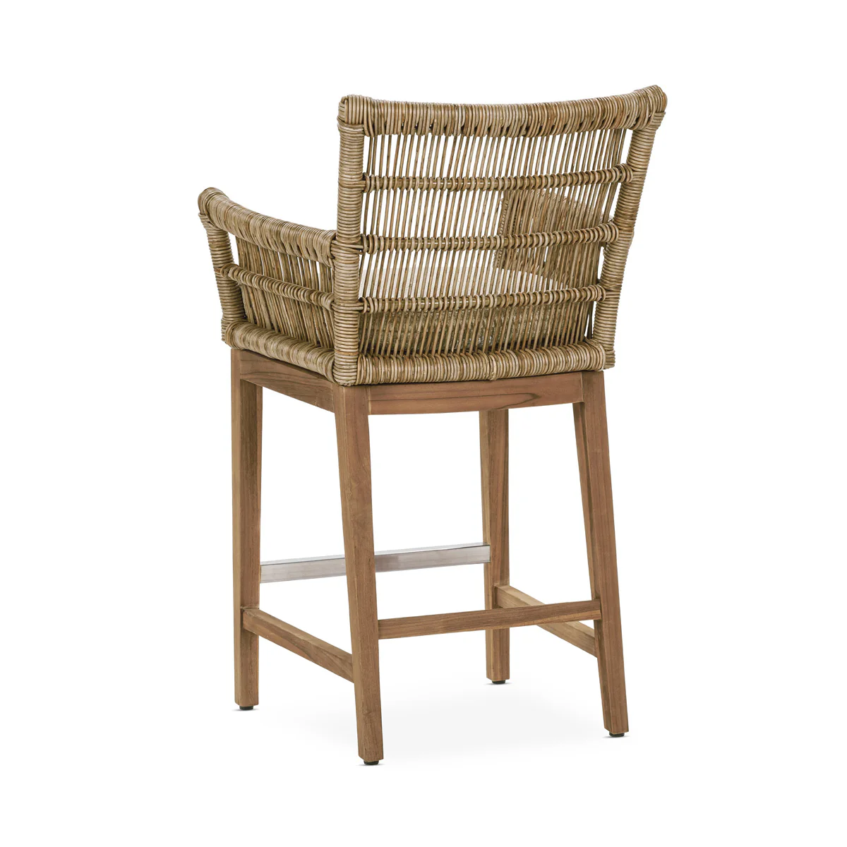 Valerie Outdoor Counter Stool - Natural - Image 4