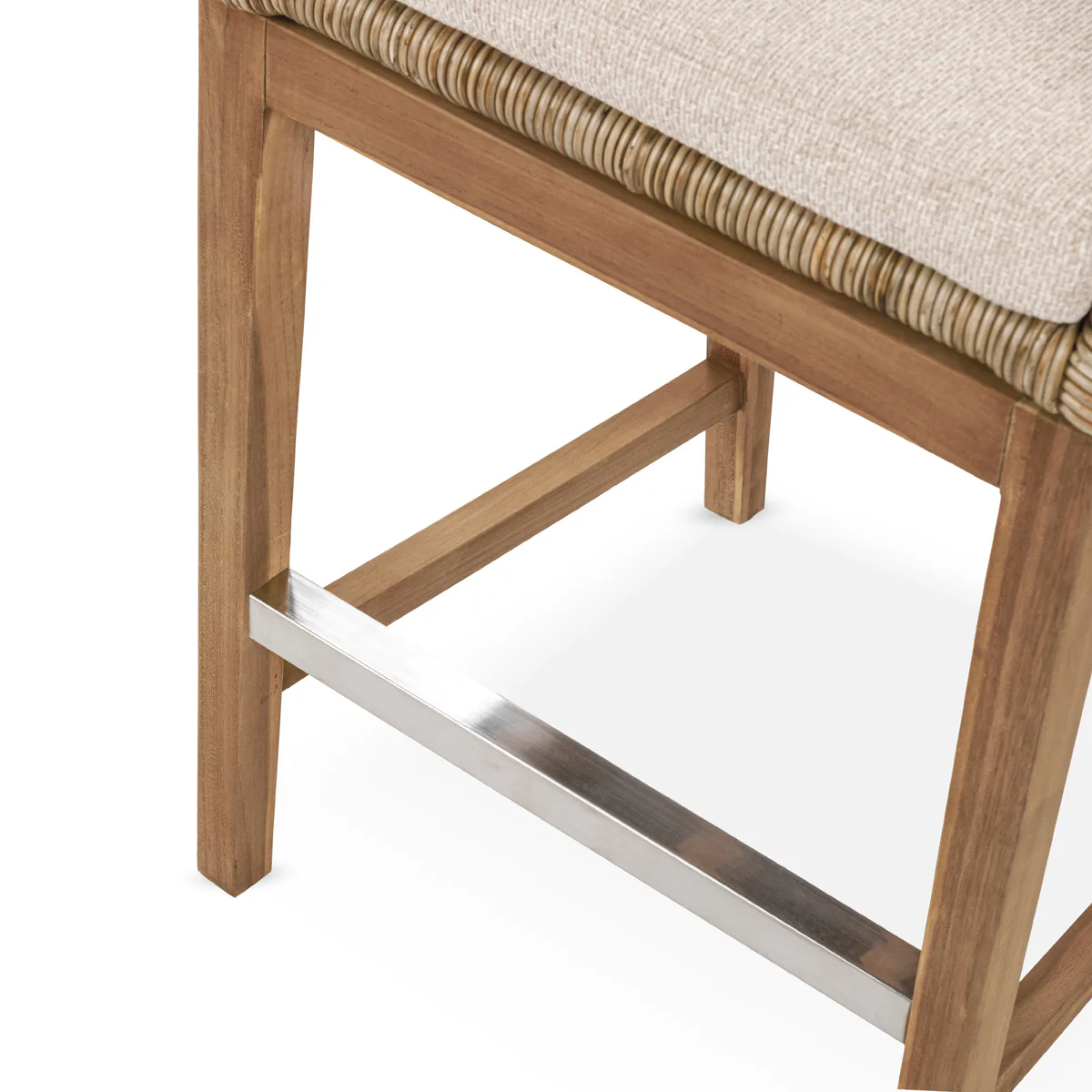 Valerie Outdoor Counter Stool - Natural - Image 7
