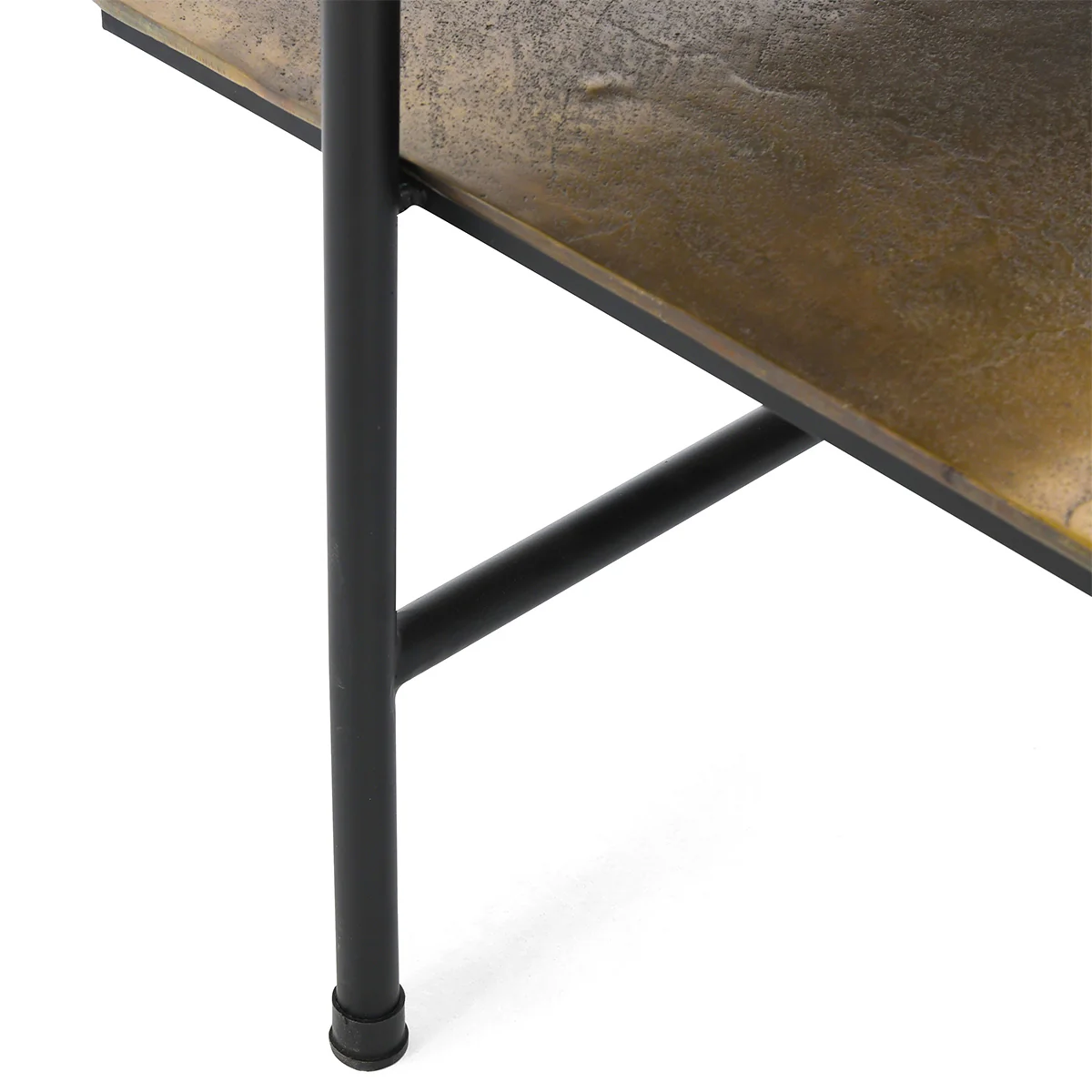 Wagner Cast Aluminum Rectangle Coffee Table - Dark Antique - Image 6